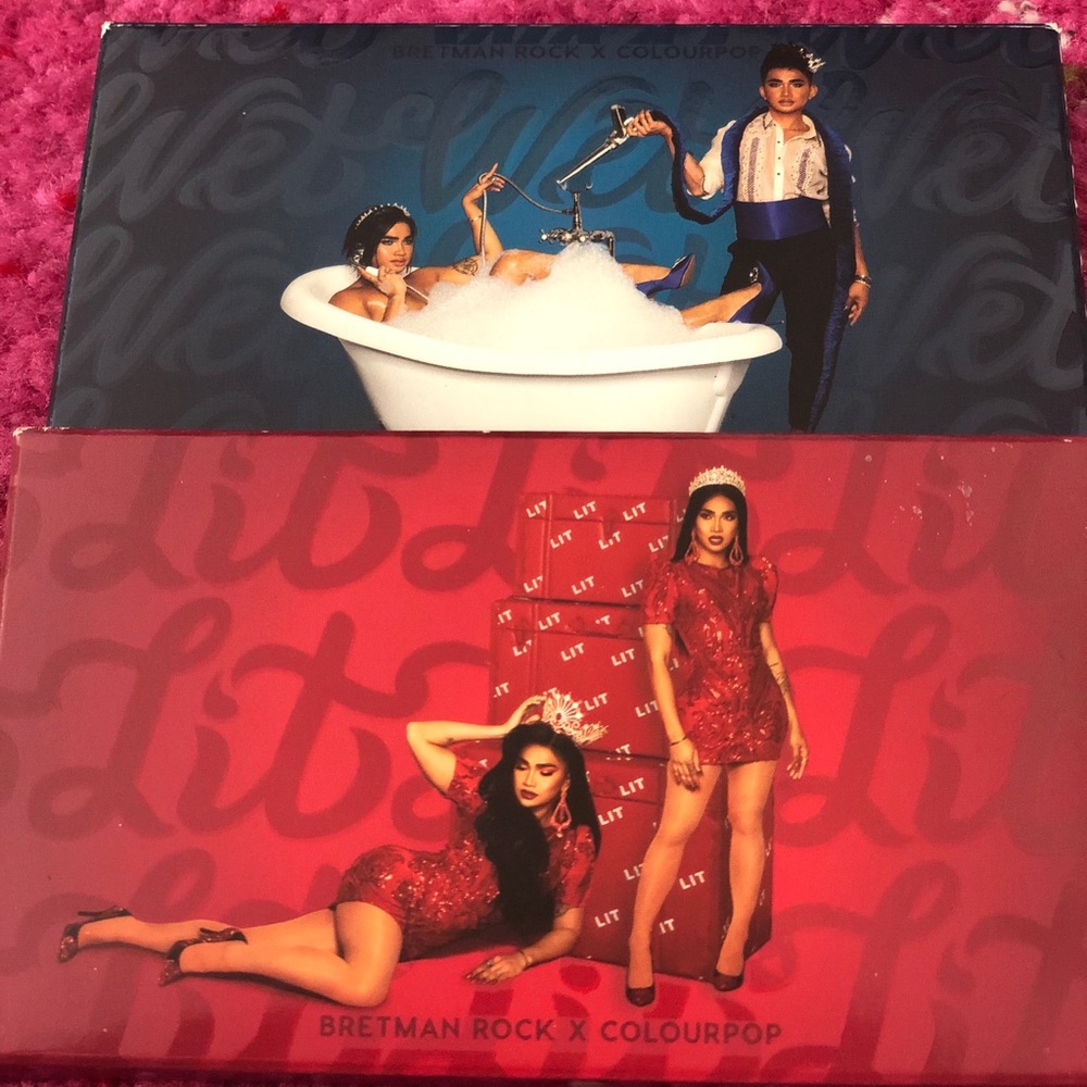 Colourpop Bretman Rock Eyeshadow Palettes